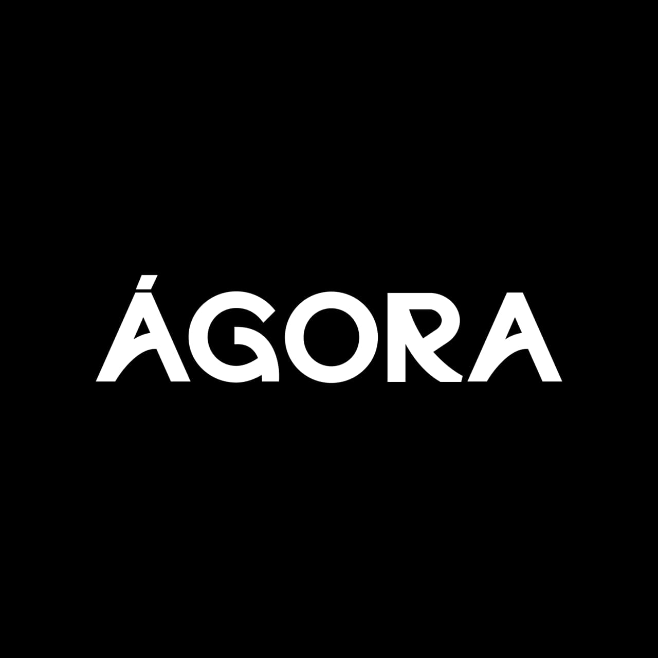 Logo principal interactivo del Proyecto Inmobiliario Ágora